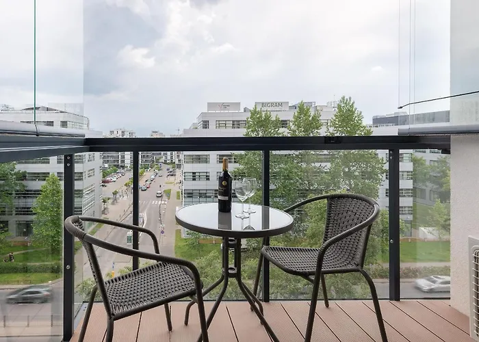 アパート Airport Okecie Cybernetyki *